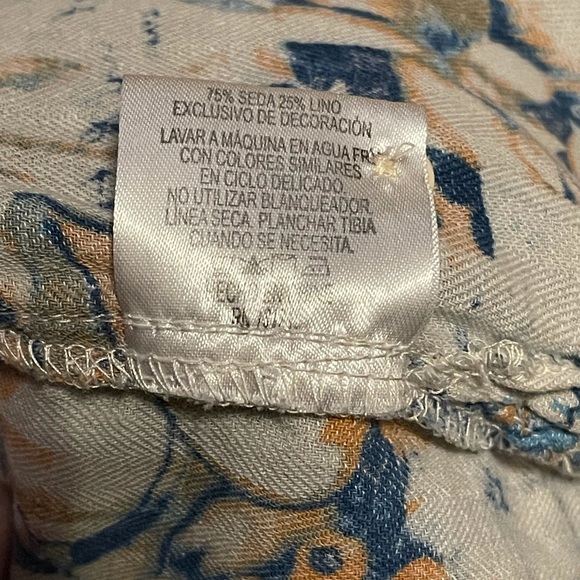 Linen/Silk Margaritaville Button Down - Picture 14 of 14